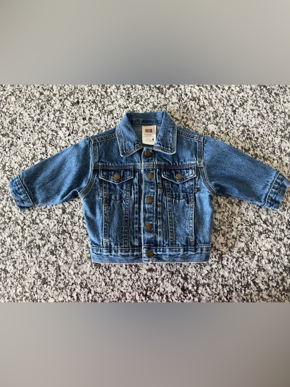 Faded Glory Blue Denim Baby Jean Jacket